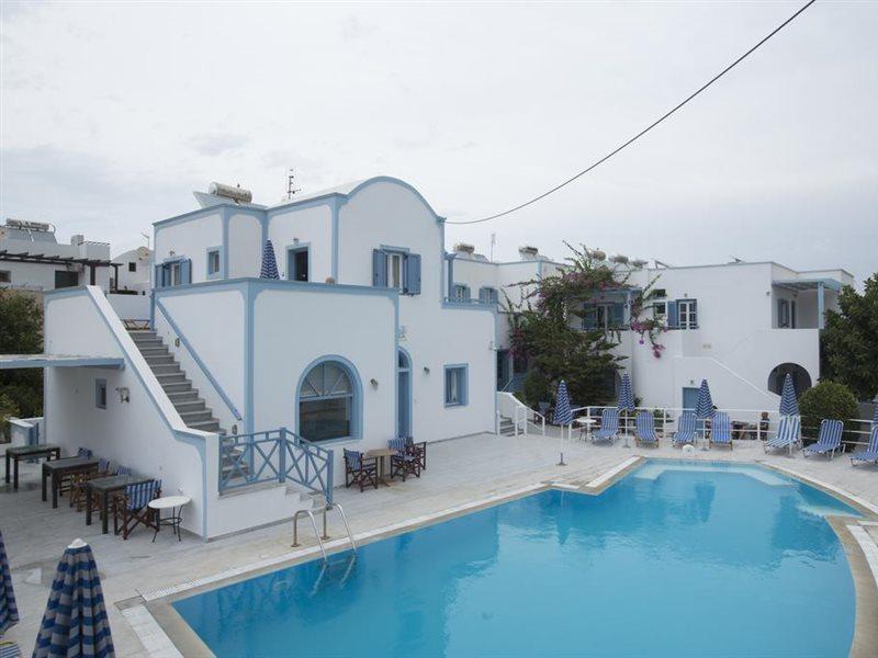 Preka Maria Aparthotel Kamari  Bagian luar foto