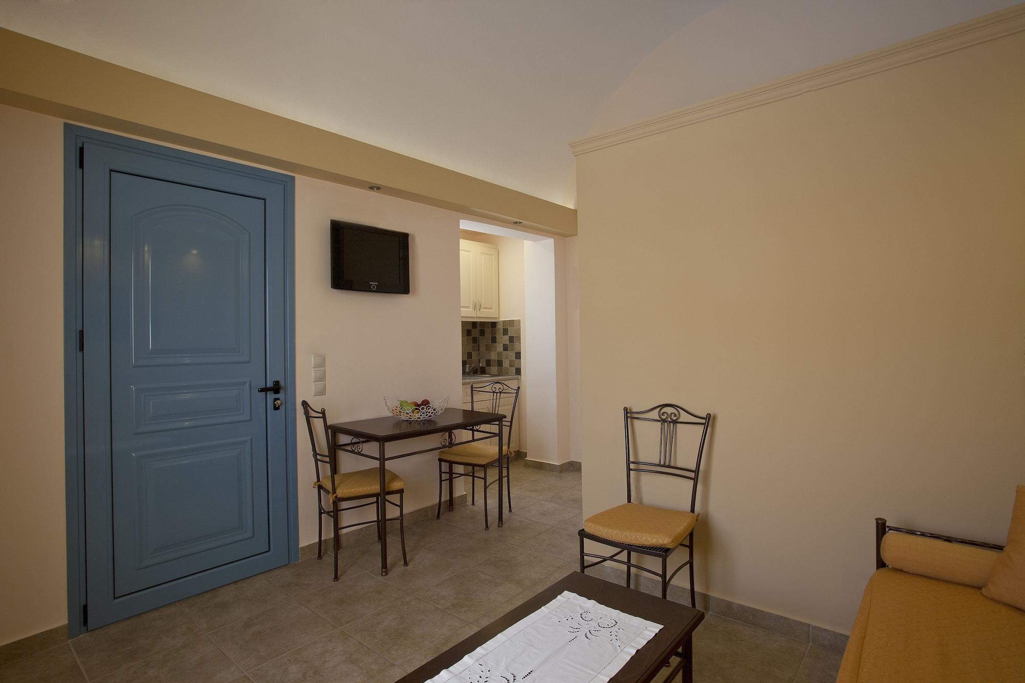 Preka Maria Aparthotel Kamari  Bagian luar foto