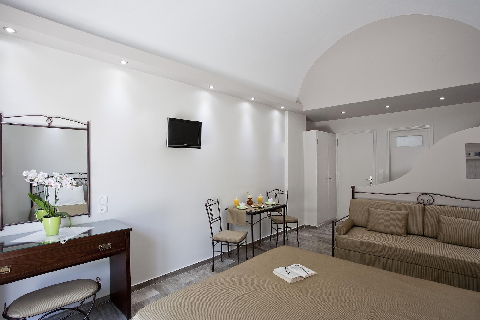 Preka Maria Aparthotel Kamari  Bagian luar foto