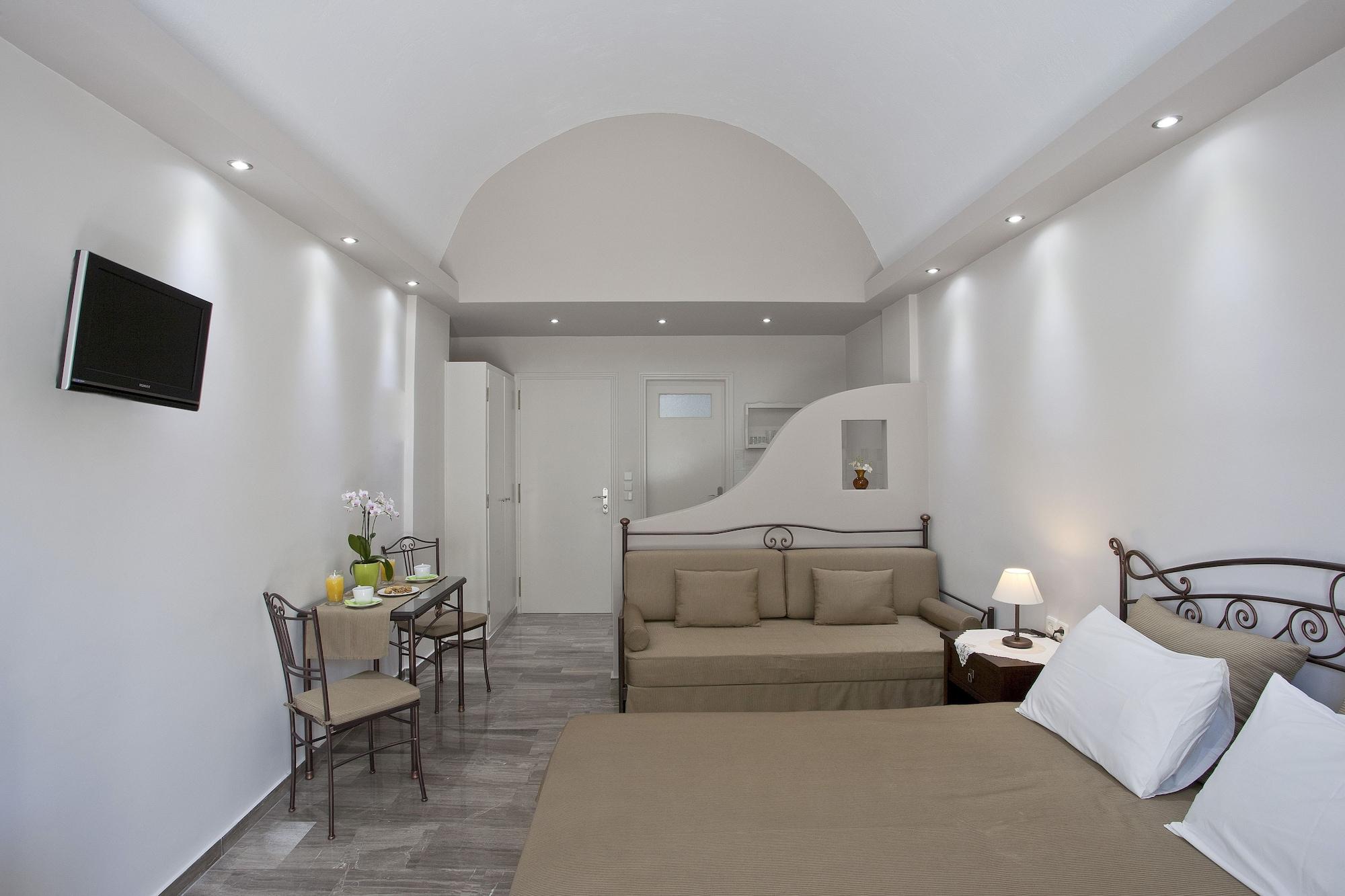 Preka Maria Aparthotel Kamari  Bagian luar foto