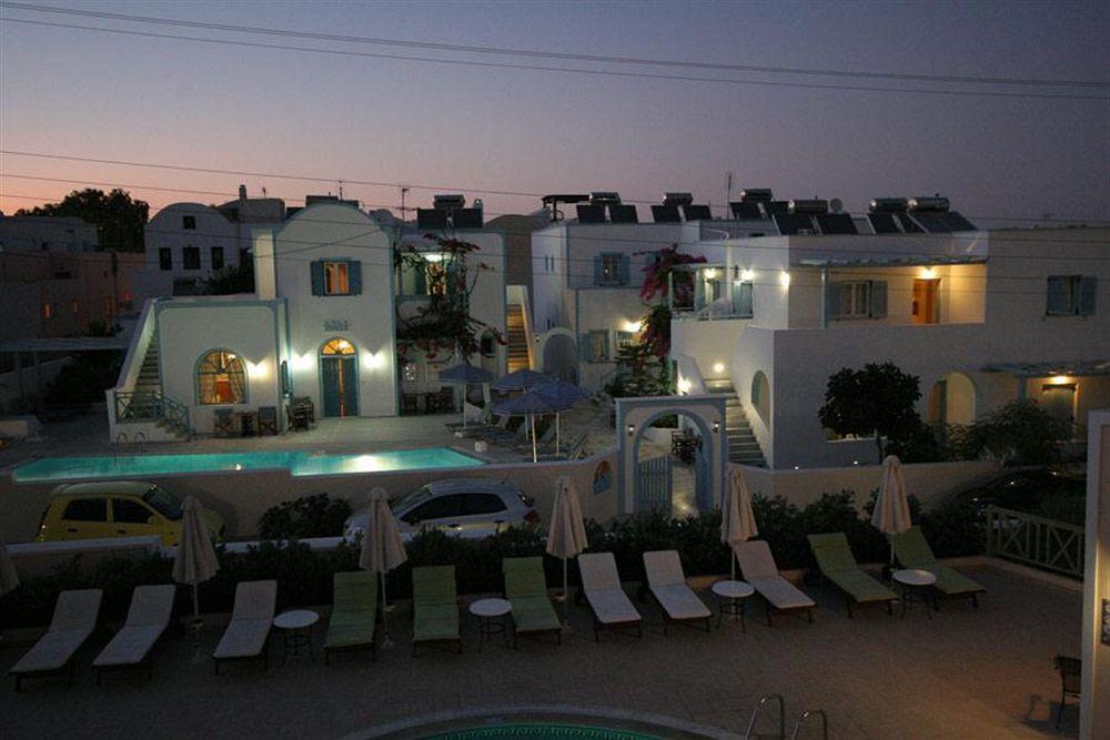 Preka Maria Aparthotel Kamari  Bagian luar foto