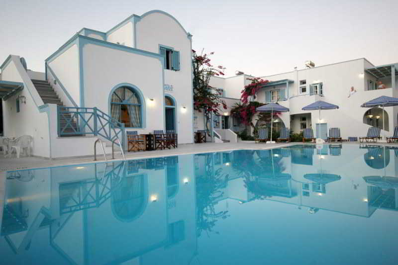 Preka Maria Aparthotel Kamari  Bagian luar foto